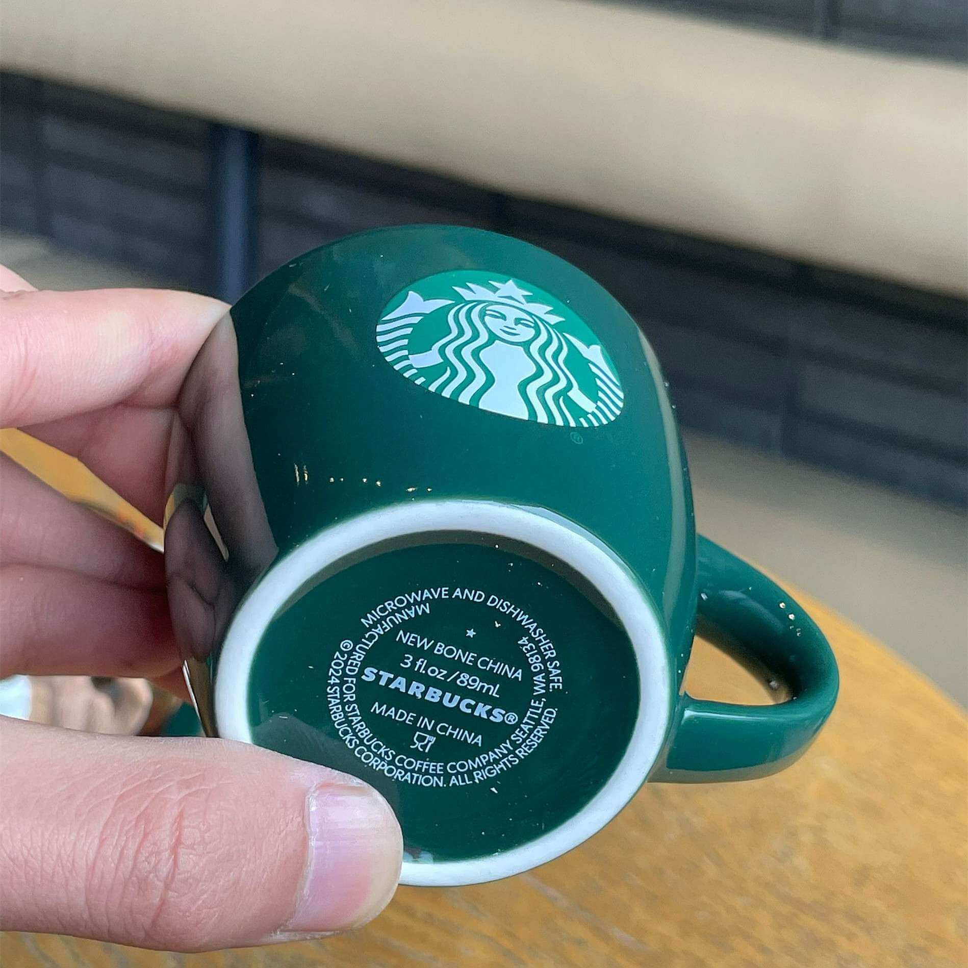 Starbucks China 2024 Coffee grounds and Lively green series dog crystal ball cup 89ml loveinstarbucks loveinstarbucks