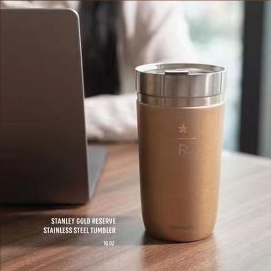 Taiwan 2023 Classic Collection Stanley gold reserve stainless steel tumbler 16oz Starbucks loveinstarbucks