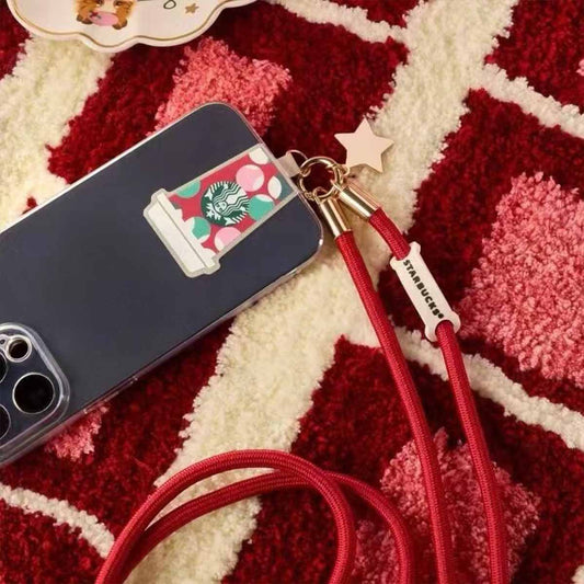 Starbucks China 2024 Christmas cute Winter Mobile phone strap Starbucks loveinstarbucks