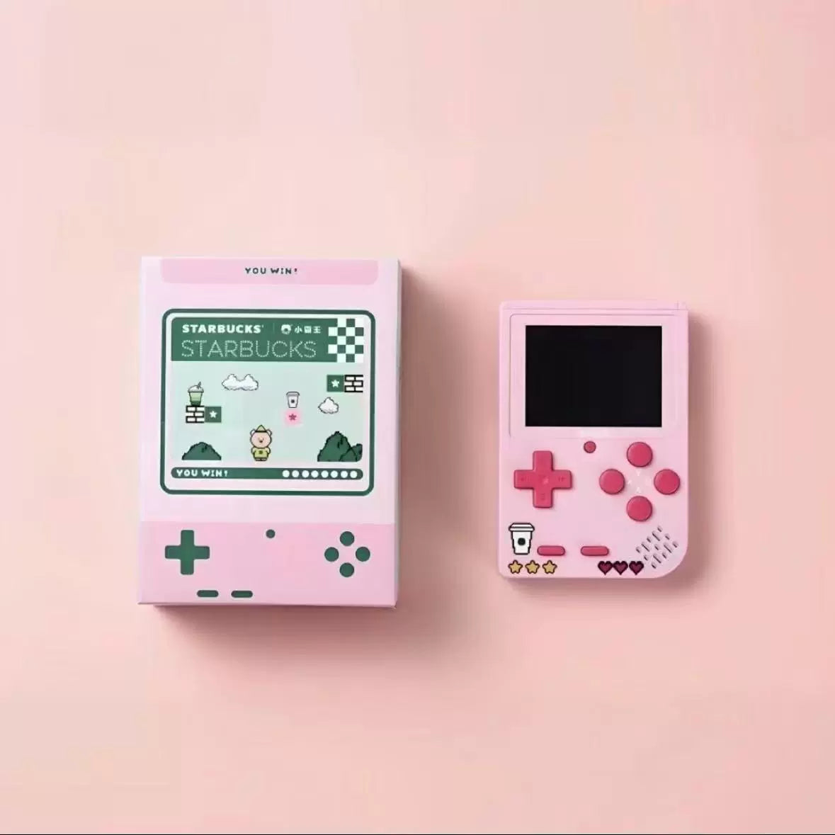 Starbucks nostalgic Subor game console