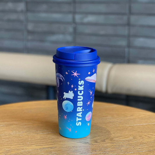 Starbucks China 2024 Autumn Reunion Under the Full Moon Stainless steel cup 430ml with push-top lid Starbucks loveinstarbucks