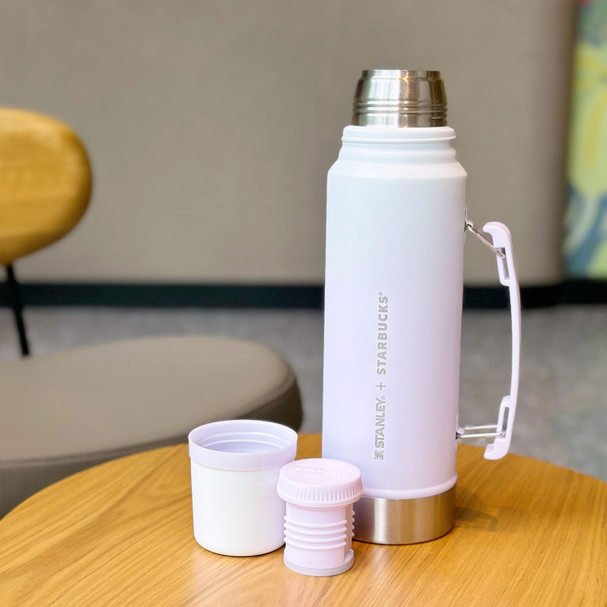 Starbucks tumbler China 2023 Summer blooming Stanley stainless steel cup 1000ml Starbucks loveinstarbucks