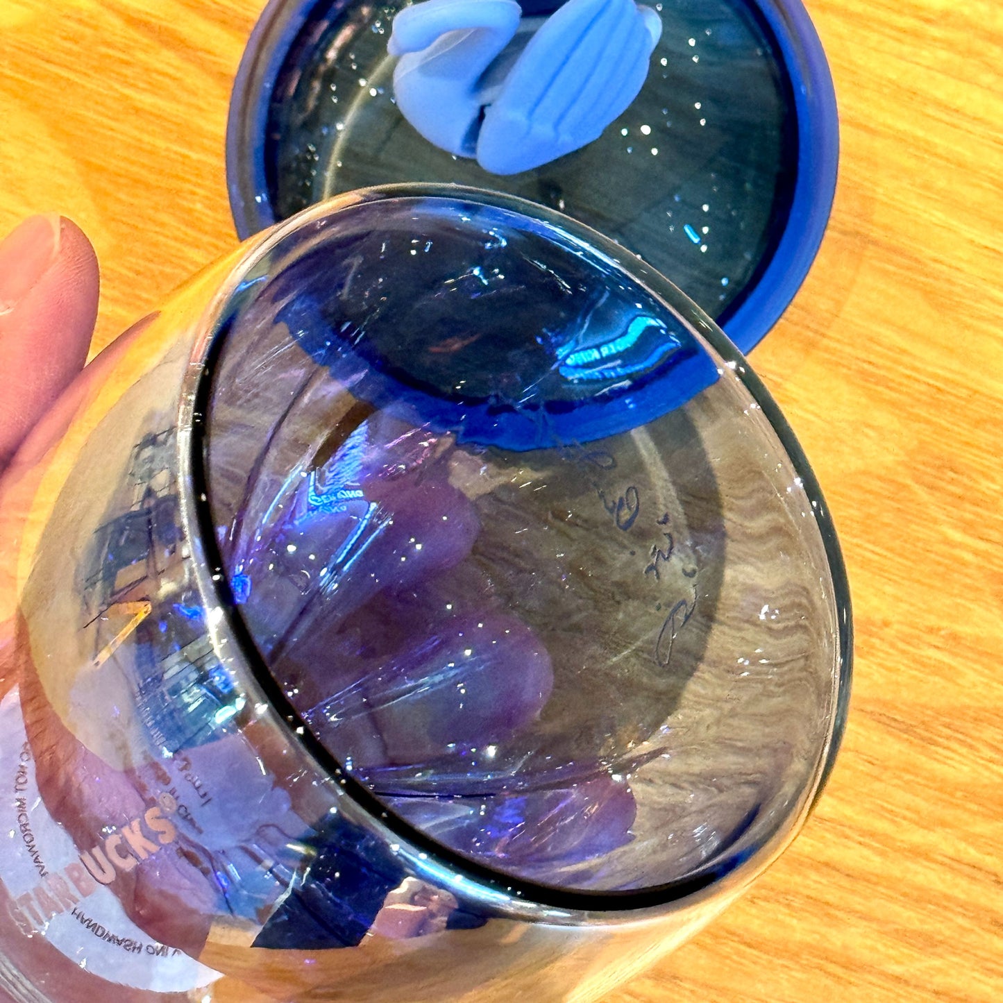 Starbucks China 2023 Andersen paper-cut series H-otair balloon and swan Double layer glass mug 210ml Starbucks loveinstarbucks