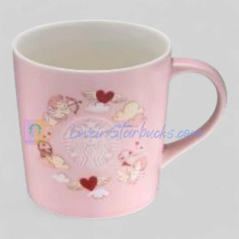 Starbucks Taiwan 2025 Valentine's Day Cupid mug 414ml Starbucks loveinstarbucks