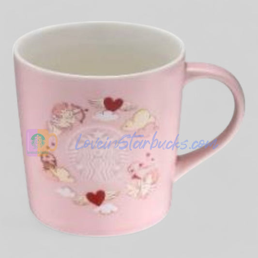Starbucks Taiwan 2025 Valentine's Day Cupid mug 414ml Starbucks loveinstarbucks