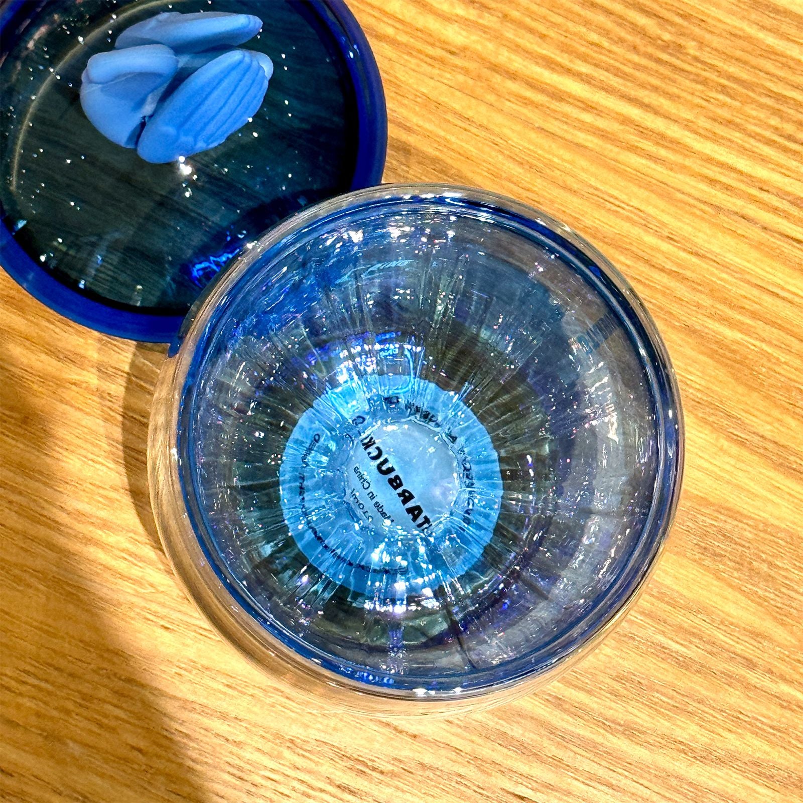 Starbucks China 2023 Andersen paper-cut series H-otair balloon and swan Double layer glass mug 210ml Starbucks loveinstarbucks