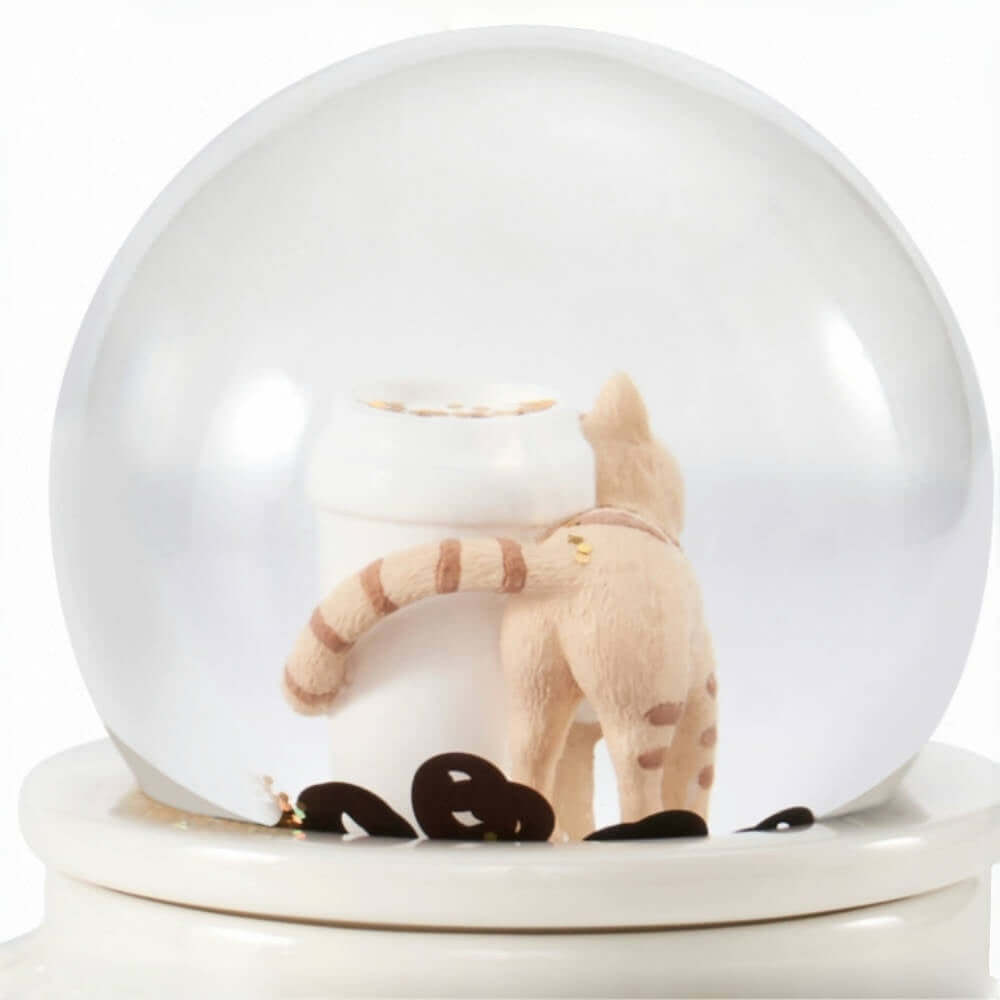 Starbucks China 2024 Coffee grounds and Lively green series cat crystal ball cup 89ml loveinstarbucks loveinstarbucks