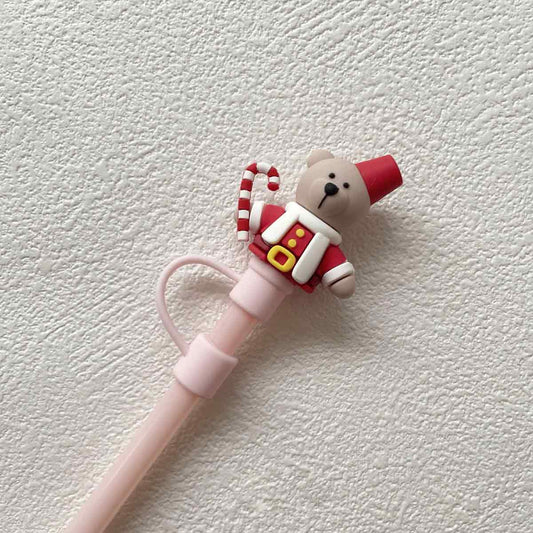 Not Starbucks product, Red Hat Santa Bear Topper, ONLY topper ,DONOT include Straw , DONOT sell alone loveinstarbucks loveinstarbucks