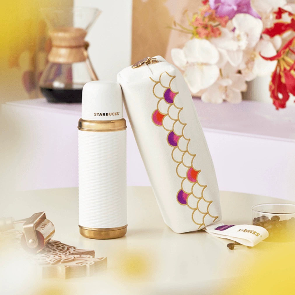 Starbucks China 2024 Dragon new year Stainless Steel Cup with bag