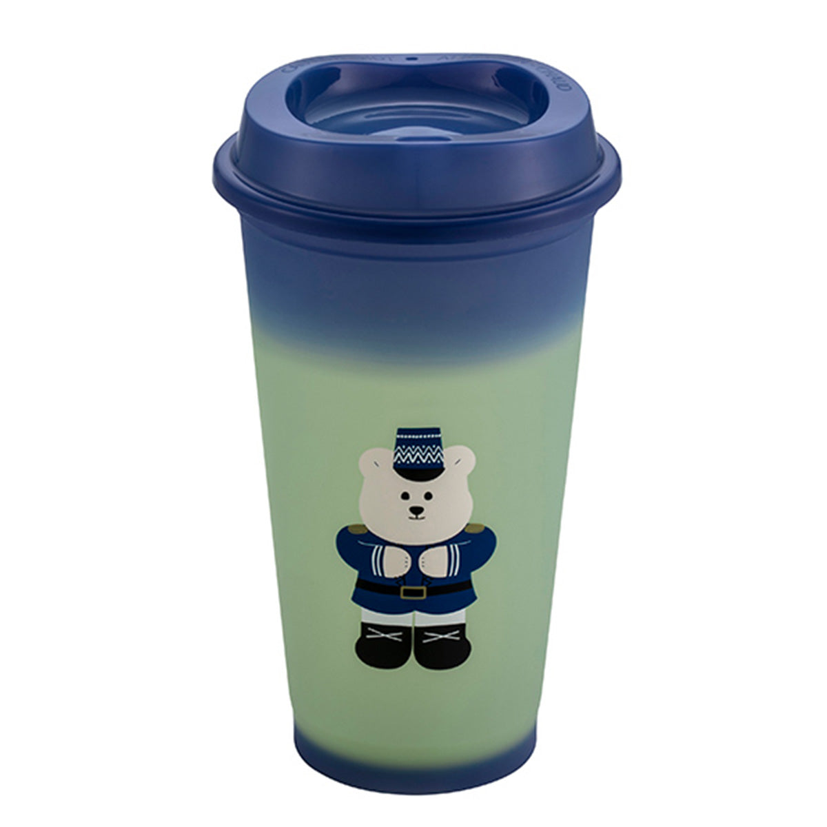 Starbucks Taiwan Bear Heating Variable Temperature Reusable Plastic Cup 16oz Starbucks loveinstarbucks