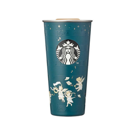Starbucks Korea 2023 Christmas 2nd series- 4# Blue tabletop cup loveinstarbucks loveinstarbucks