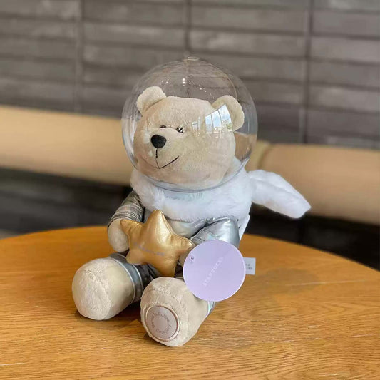 Starbucks China 2024 Autumn Reunion Under the Full Moon astronaut plush toy doll Starbucks loveinstarbucks