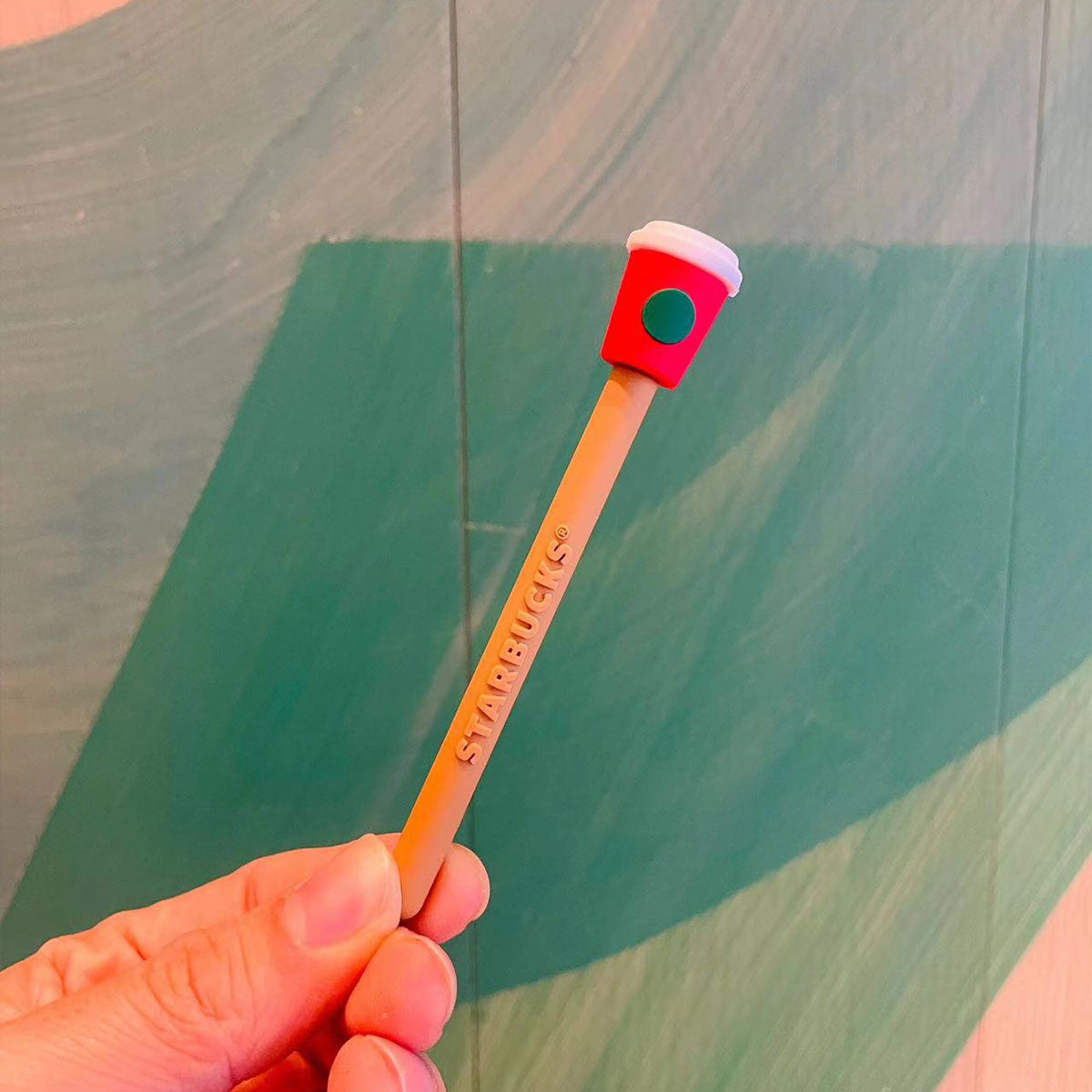 Starbucks China 2023 Lucky Bear Bearista the wooden fish ornament loveinstarbucks loveinstarbucks