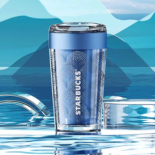 Starbucks China 2024 online cyan series Vintage Companion Cup 410ml loveinstarbucks loveinstarbucks