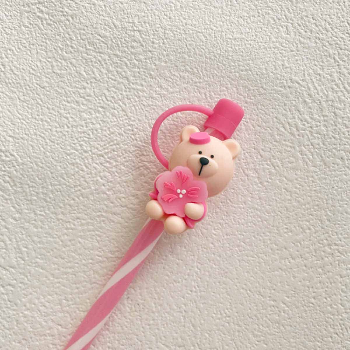Not Starbucks product, Sakura Bear Topper, ONLY topper ,DONOT include Straw , DONOT sell alone loveinstarbucks loveinstarbucks