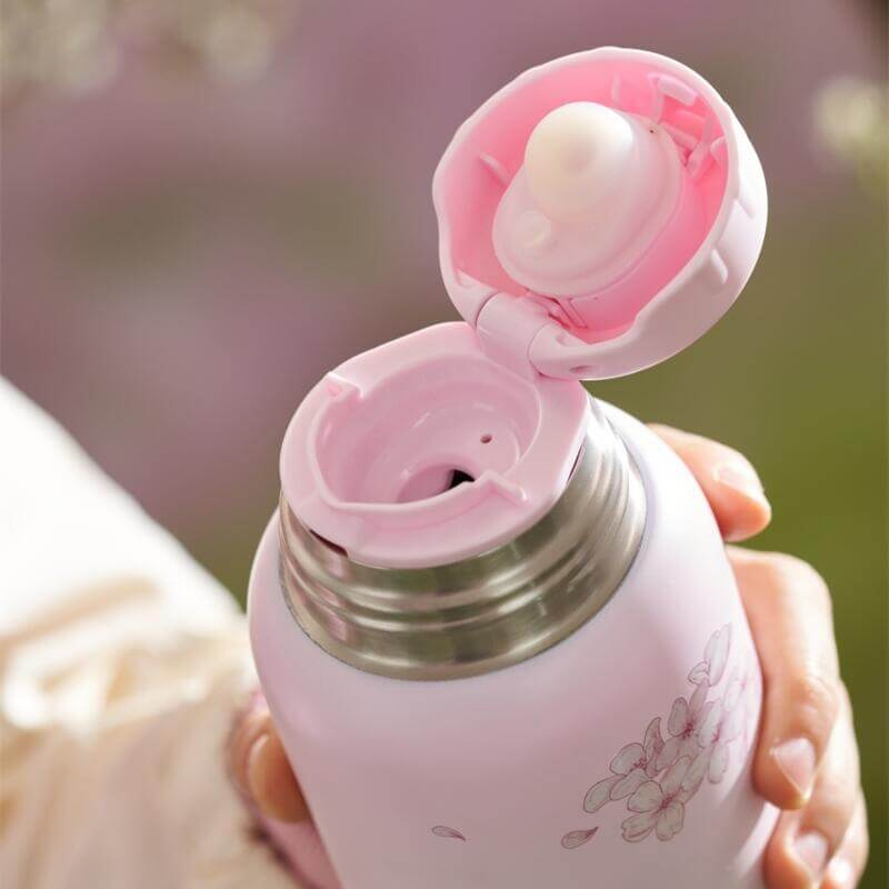 Starbucks China 2024 spring walk series pink Sakura stainless steel cup Starbucks loveinstarbucks