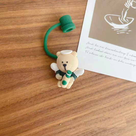 Not Starbucks product, Angel Bear Topper, ONLY topper ,DONOT include Straw , DONOT sell alone loveinstarbucks loveinstarbucks