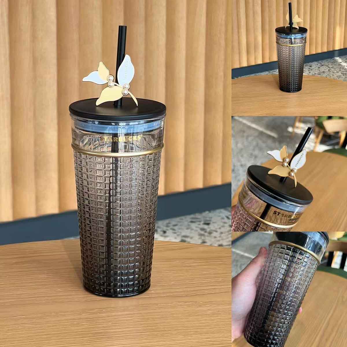 Starbucks Tumblers China 2023 Coffee Treasure series straw glass cup 600ml loveinstarbucks loveinstarbucks