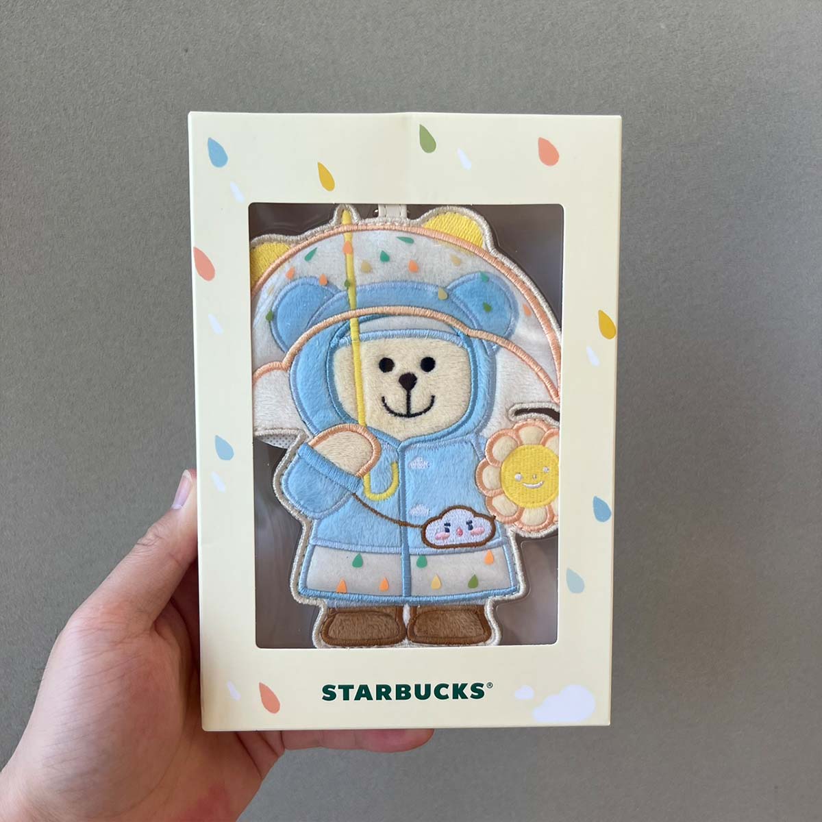 Starbucks China 2024 Summer Shine Rain Series bearista card bag Starbucks loveinstarbucks