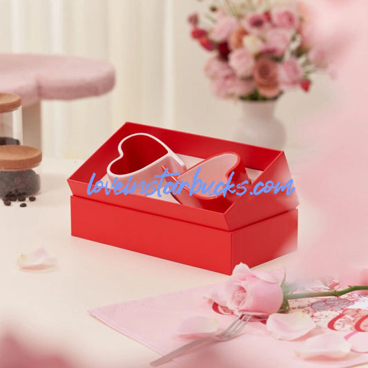 Starbucks China 2024 Valentine's Day Love ceramic pair cup 177ml loveinstarbucks loveinstarbucks