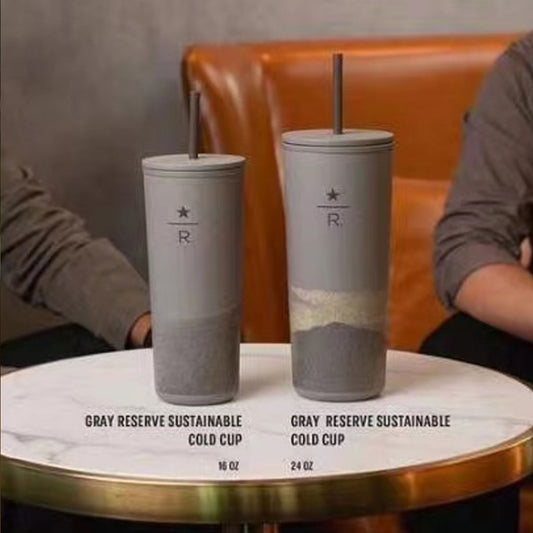 Taiwan 2023 Classic Collection Gray reserve sustainable cold cup 16/24oz Starbucks loveinstarbucks