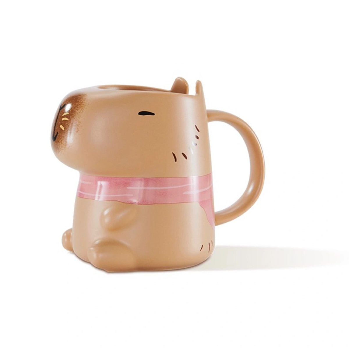China 2023 Christmas online cute pet series guinea pig capibara Ceramic Mug 355ml Starbucks loveinstarbucks