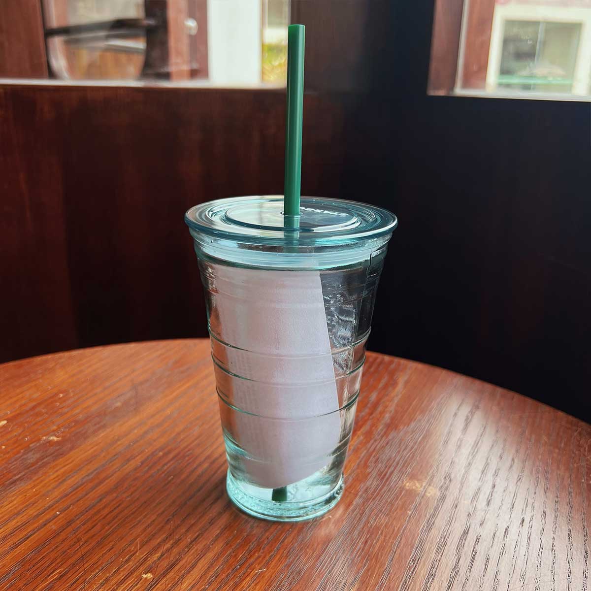 Starbucks Taiwan transparent Classic Glass Straw siren straw cold glass 16oz Starbucks loveinstarbucks