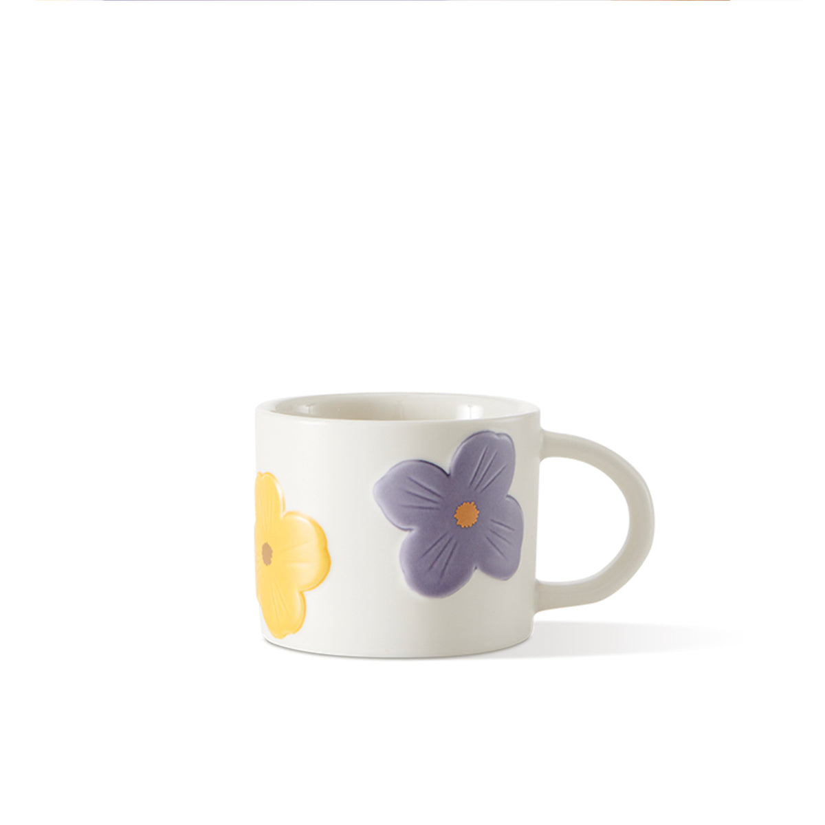 Starbucks China 2023 Summer wildflowers Embossed flower Mug 310ml Starbucks loveinstarbucks