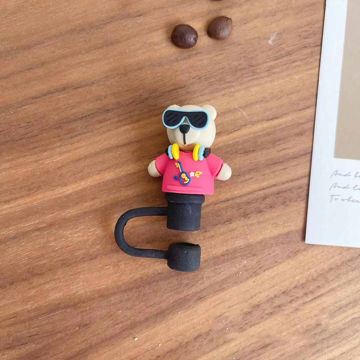 Not Starbucks product, Rock Bear Topper, ONLY topper ,DONOT include Straw , DONOT sell alone loveinstarbucks loveinstarbucks