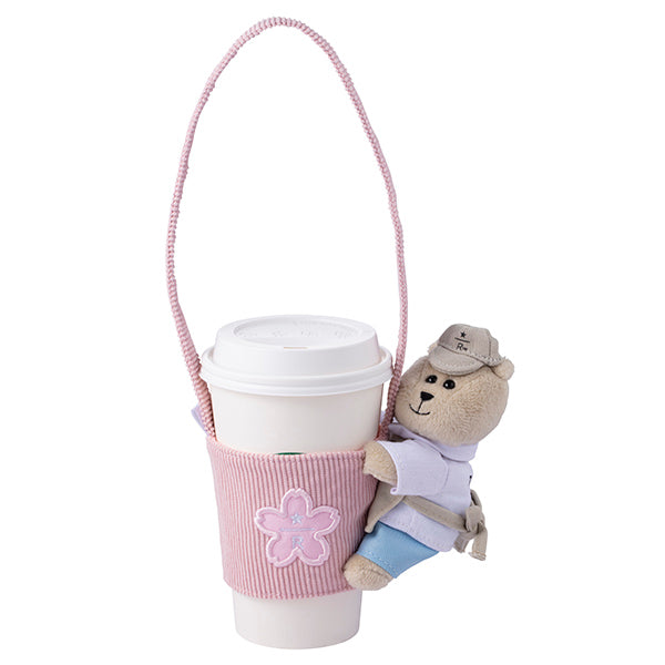 Starbucks Taiwan 2026 Sakura series Bear Bearista single cup bag