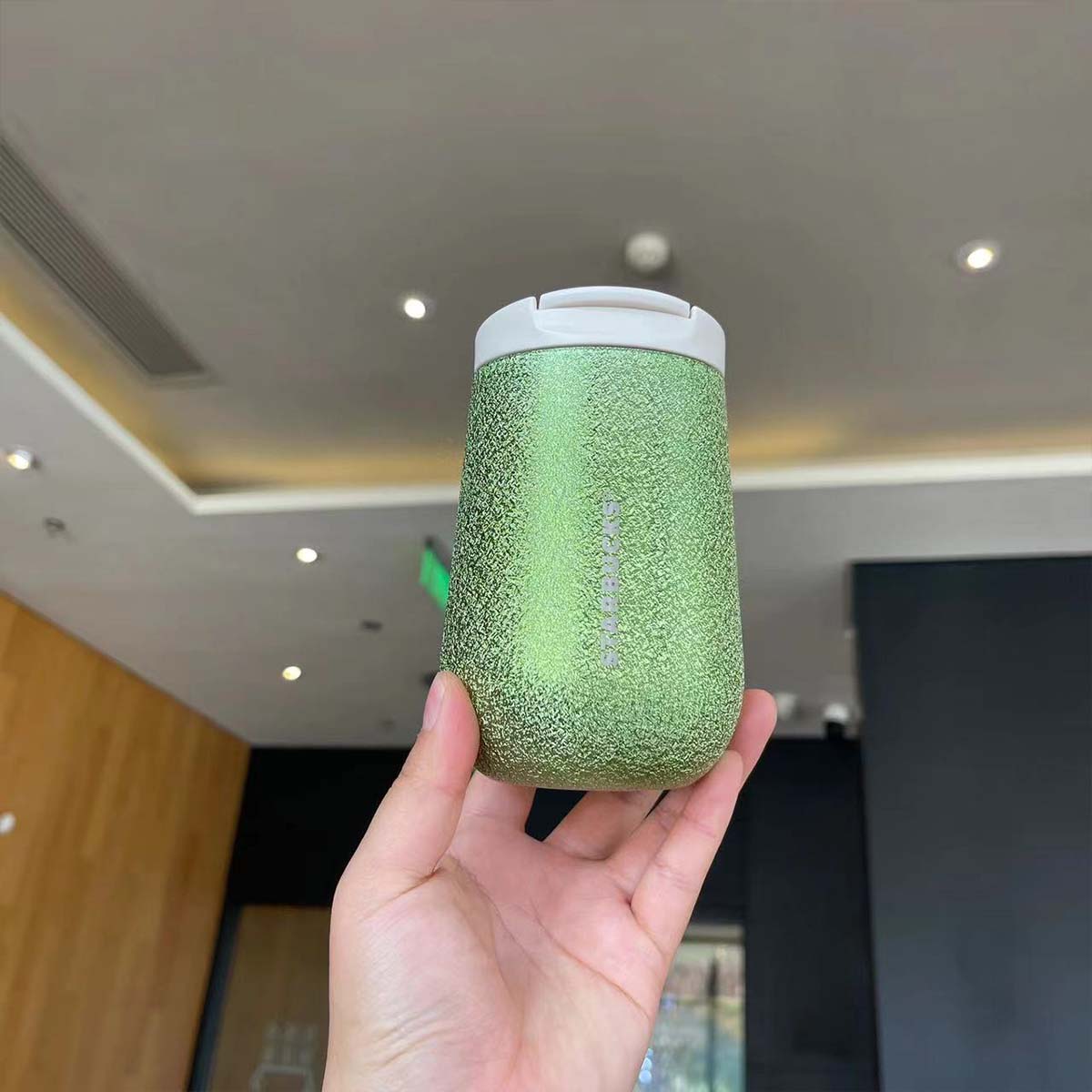 Starbucks Tumblers China 2023 Coffee Treasure series Green stainless steel accompanying cup 355ml loveinstarbucks loveinstarbucks