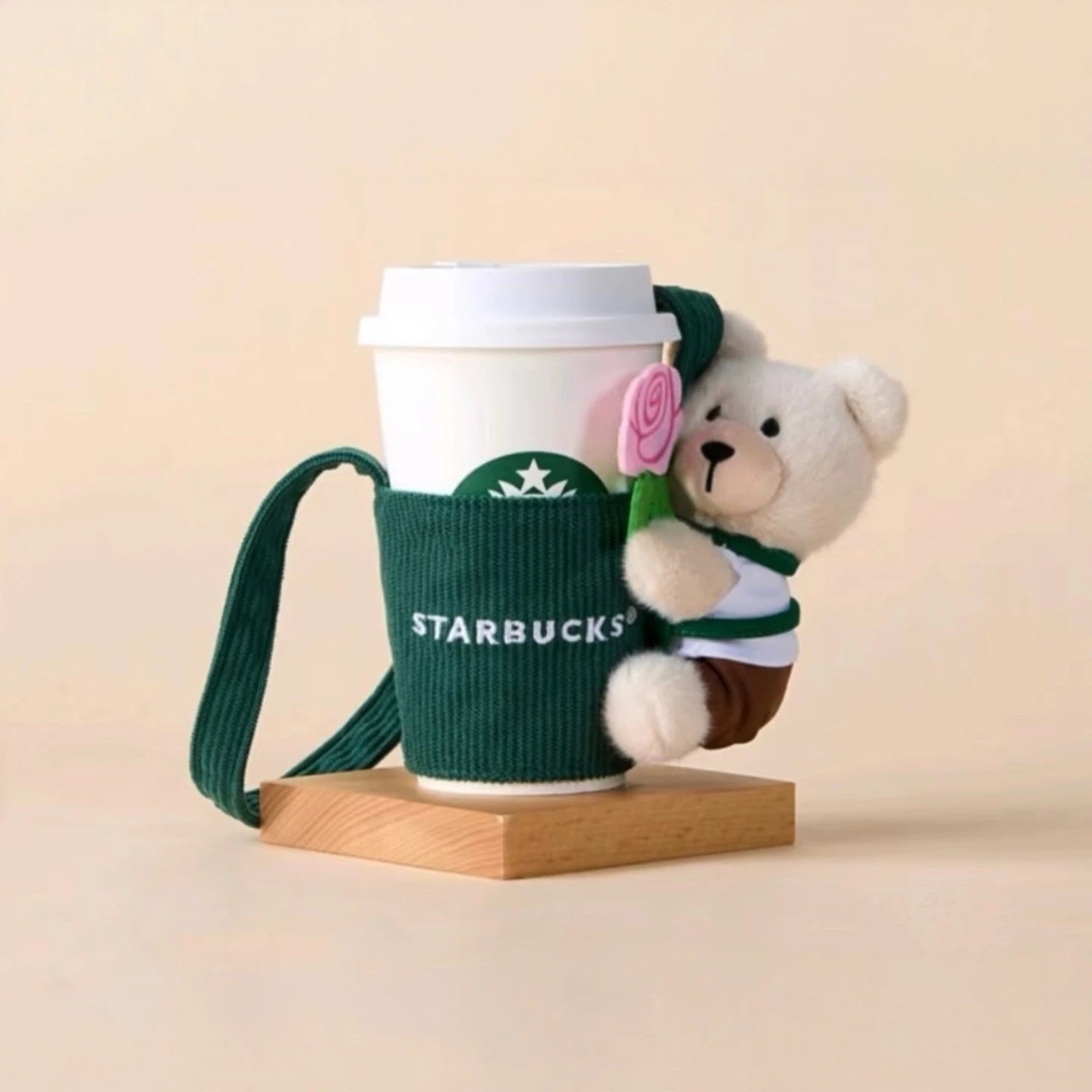 Starbucks China 2026 Cute Pet Handheld Cup Sleeve