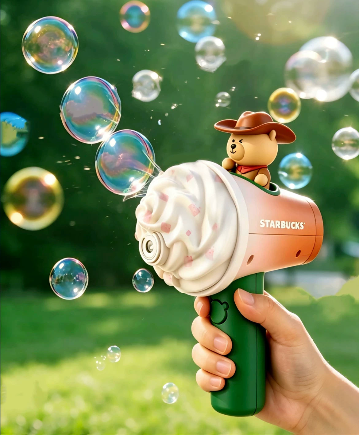 Starbucks China 2026 Dreamy Midsummer Bearista Bubble Machine - with box  -without battery