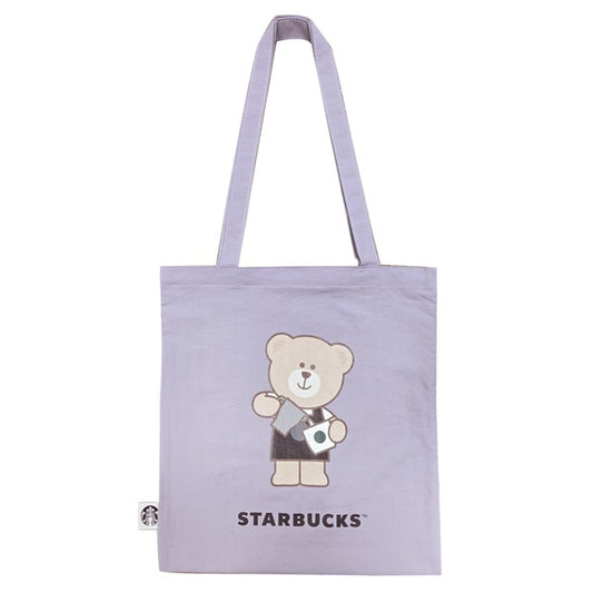 Starbucks Taiwan 2026 year 600 Stores Series Black Apron Bear Bag