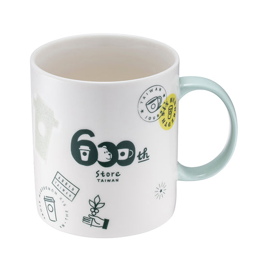 Starbucks Taiwan 2026 year 600 Stores Series Celebration Mug 473ml