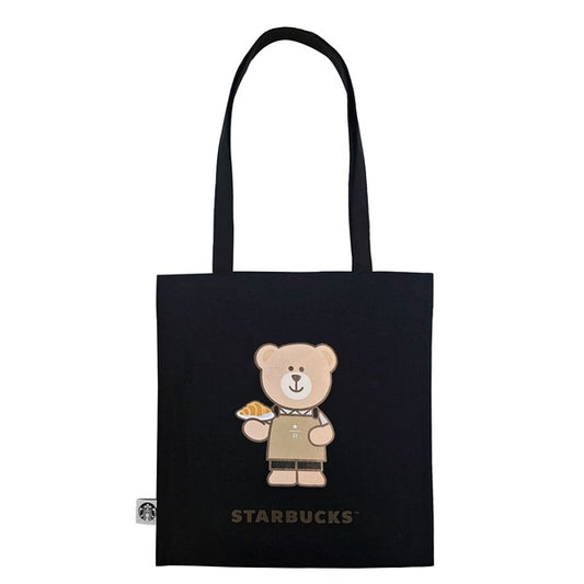 Starbucks Taiwan 2026 year 600 Stores Series Collection Baked Bear Bag