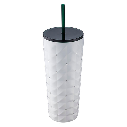 Starbucks Taiwan 2026 year 600 Stores Series Diamond-encrusted stainless steel TOGO cold water cup 710ml