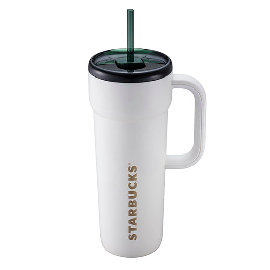 Starbucks Taiwan 2026 year 600 Stores Series Stainless Steel Handle TOGO Cold Water Cup
