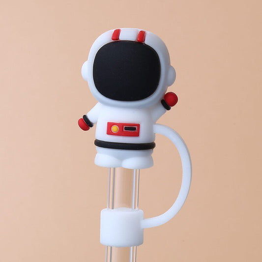 5PCS astronaut straw stopper