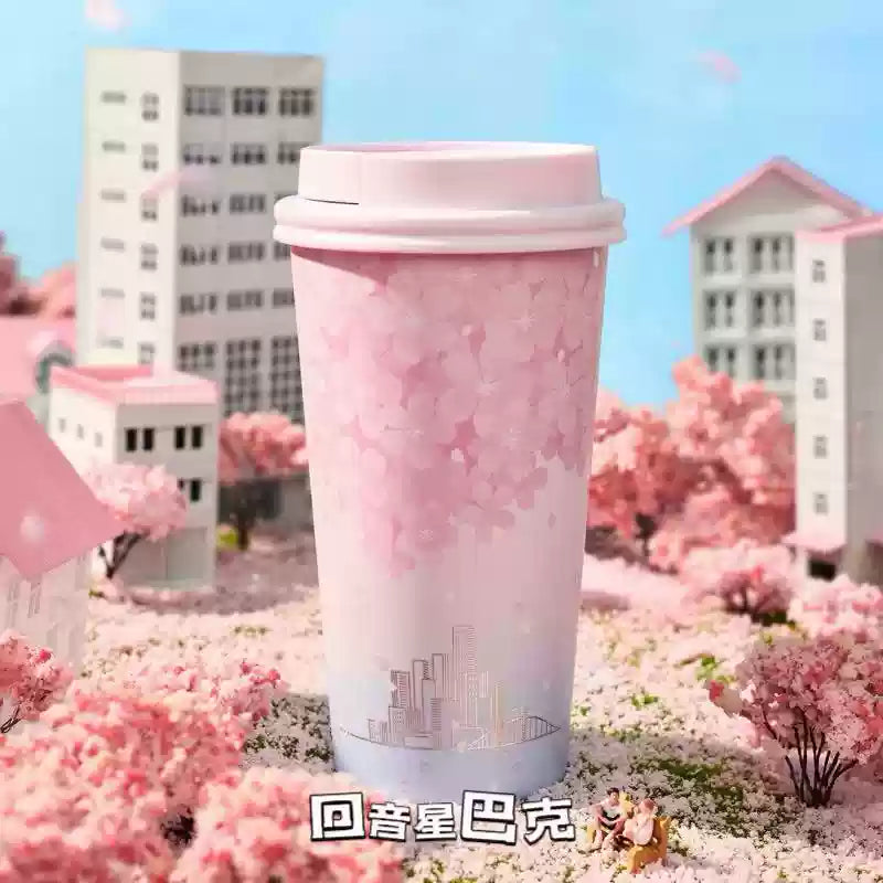 Starbucks China 2025 Sakura Series stainless steel Tumbler cup 430ml 15.13oz