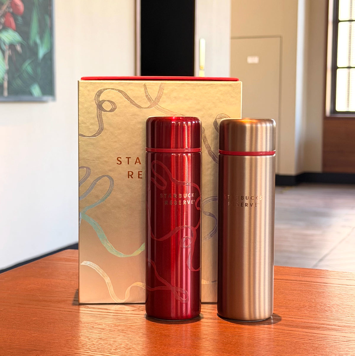 Starbucks China 2025 Christmas Holiday Series Thermos Cup Gift Box 145