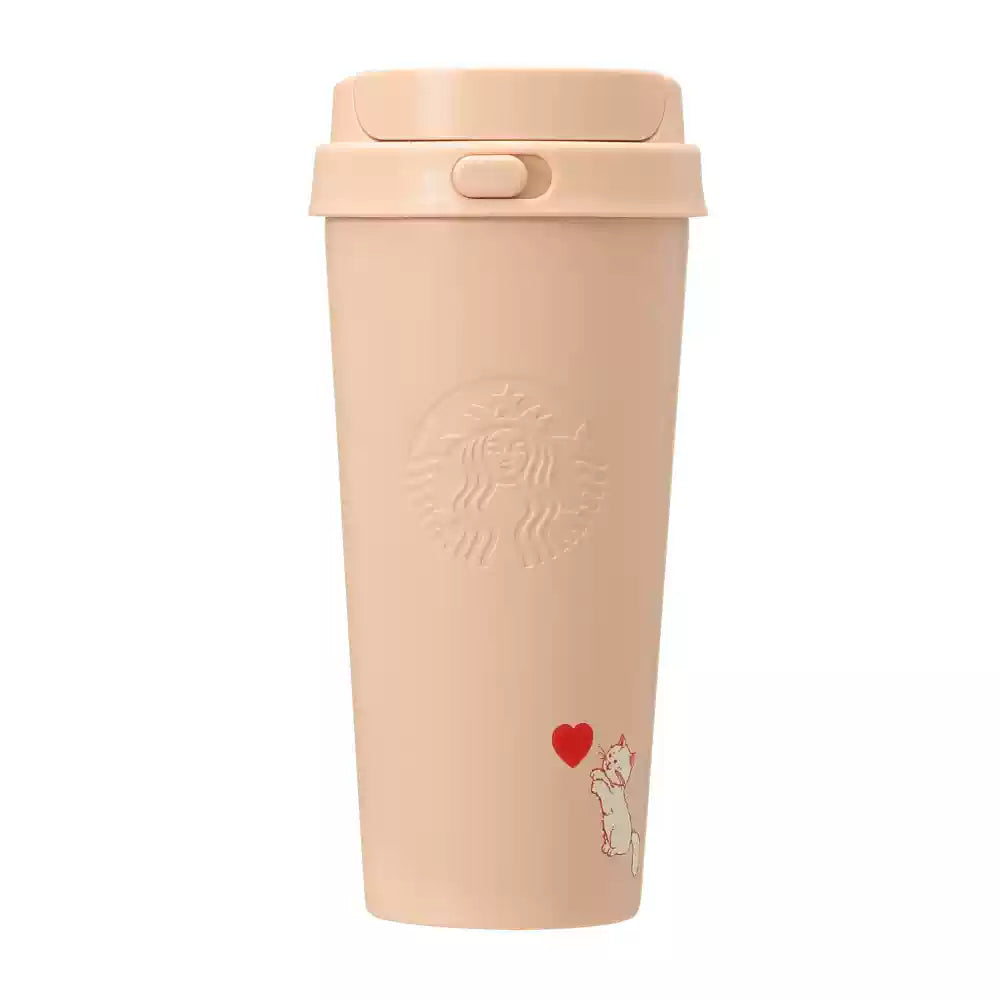 Starbucks Japan 2025 Valentine's Day Beige TOGO Cup 473ml Starbucks loveinstarbucks