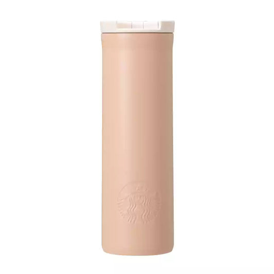 Starbucks Japan 2025 Valentine's Day Beige Trojan Thermos Cup 473ml Starbucks loveinstarbucks