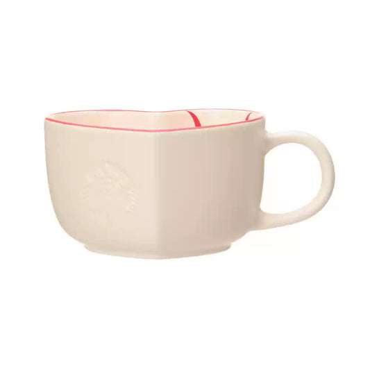 Starbucks Japan 2025 Valentine's Day Heart Shaped Mug 355ml Starbucks loveinstarbucks