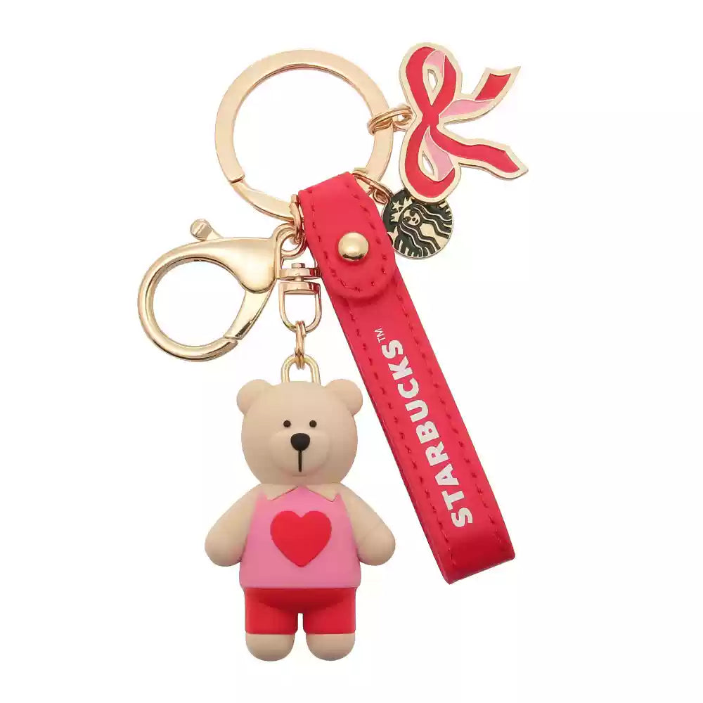 Starbucks Japan 2025 Valentine's Day Keychain Starbucks loveinstarbucks