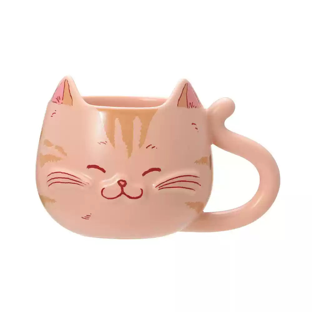 Starbucks Japan 2025 Valentine's Day Pink Cat Mug 355ml Starbucks loveinstarbucks