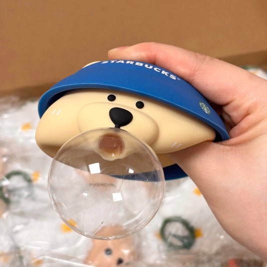 Starbucks China 2026 Stress Relief Ornament Bearista BEAR Pinch Ornament