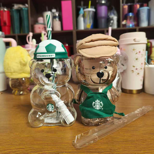 Starbucks 2026 two Bearista glass