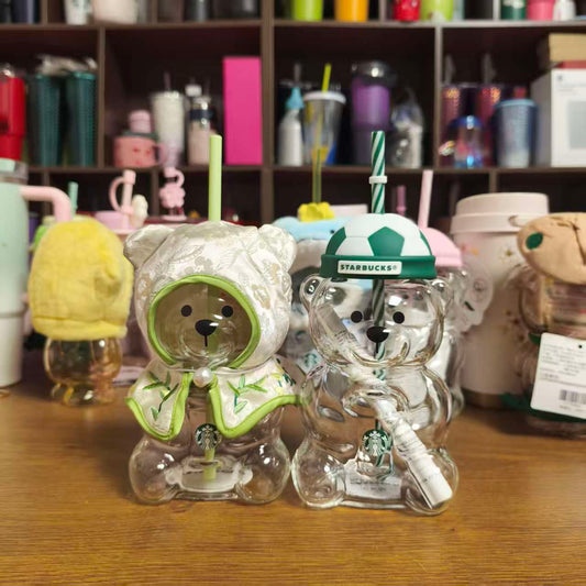 Starbucks 2026 two Bearista glass