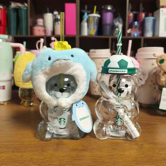 Starbucks 2026 two Bearista glass